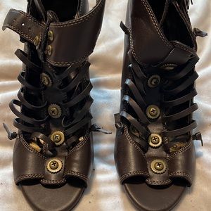 Demonia steampunk heels size 7